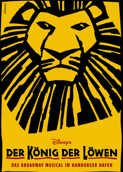 Musical Der König der Löwen Plakat © Disney