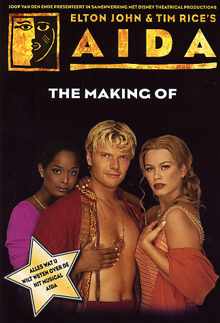 DVD Cover Making-of Musical Aida