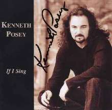 Kenneth Posey If I sing CD