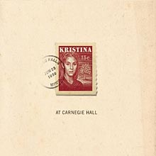 Musical Kristina fran Duvemala Live at Carnegie Hall CD