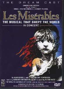 Musical Les Miserables in Concert DVD