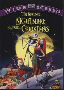 DVD Cover Nightmare before Christmas