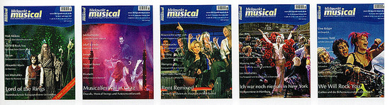 Blickpunkt Musical Ausgabe 31-35 © Blickpunkt Musical
